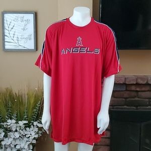 🆕️ ANGELS Men's Red T-Shirt Jersey Genuine Merchandise SIZE: 3XL
